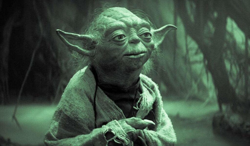 Desafio Jedi: De Mestre Yoda consertar as frases consegue você?